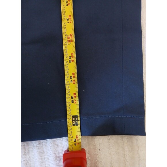 Club Monaco Womens Pants Navy Skinny  Size 8 High Rise Trousers Pockets Front - Picture 11 of 16